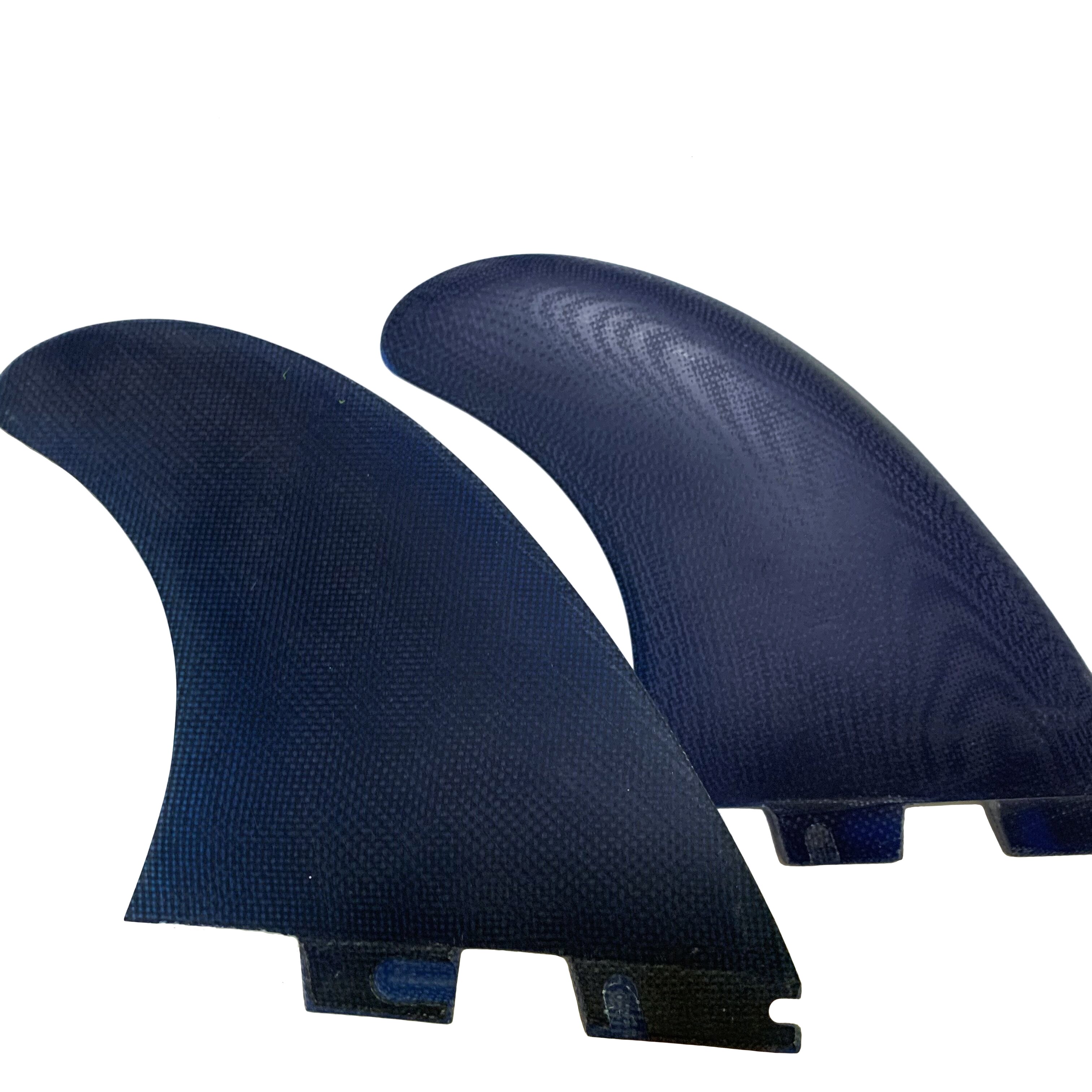 FCS II Large Twin Fins Set Up FCS 2 Solid Fiberglass Surfboard Fin 2PCS Per Set