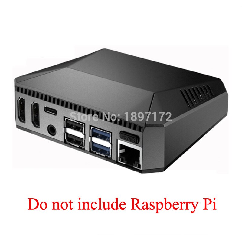 Raspberry Pi 4 CASO DE ALUMINIO Raspberry Pi 4 argón una V2