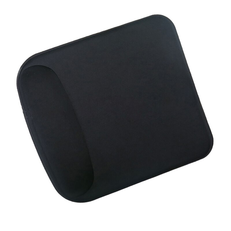 Wrist Support Mouse Pad For Gaming Computer Laptop Notebook Mat Mice Pad Wristband Protection Ergonomic Comfort Mouse Pads: Black