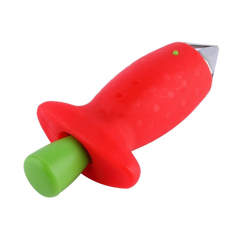 Novelty Kitchenware Strawberry Tomatoes Stalks Stem Leaves Huller Remover Fruit Corer Kitchen DIY Tool