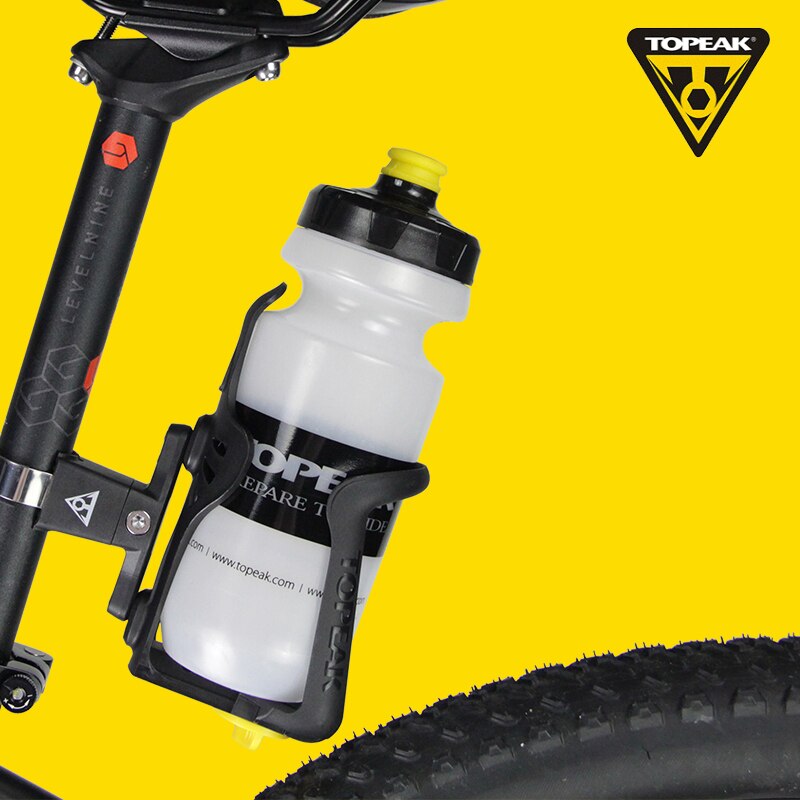 Soporte de botella de plástico TOPEAK TMD05 para bicicleta de ingeniería, soporte de soporte para botella de agua y montaña ajustable