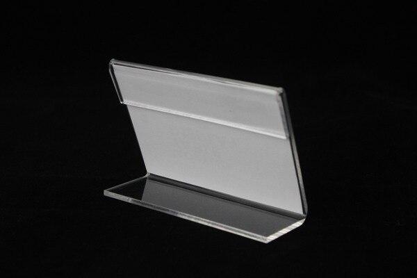 10X8cm acrylic desk table tablet stands sign banner name card showing stand acrylic price list label menu holder