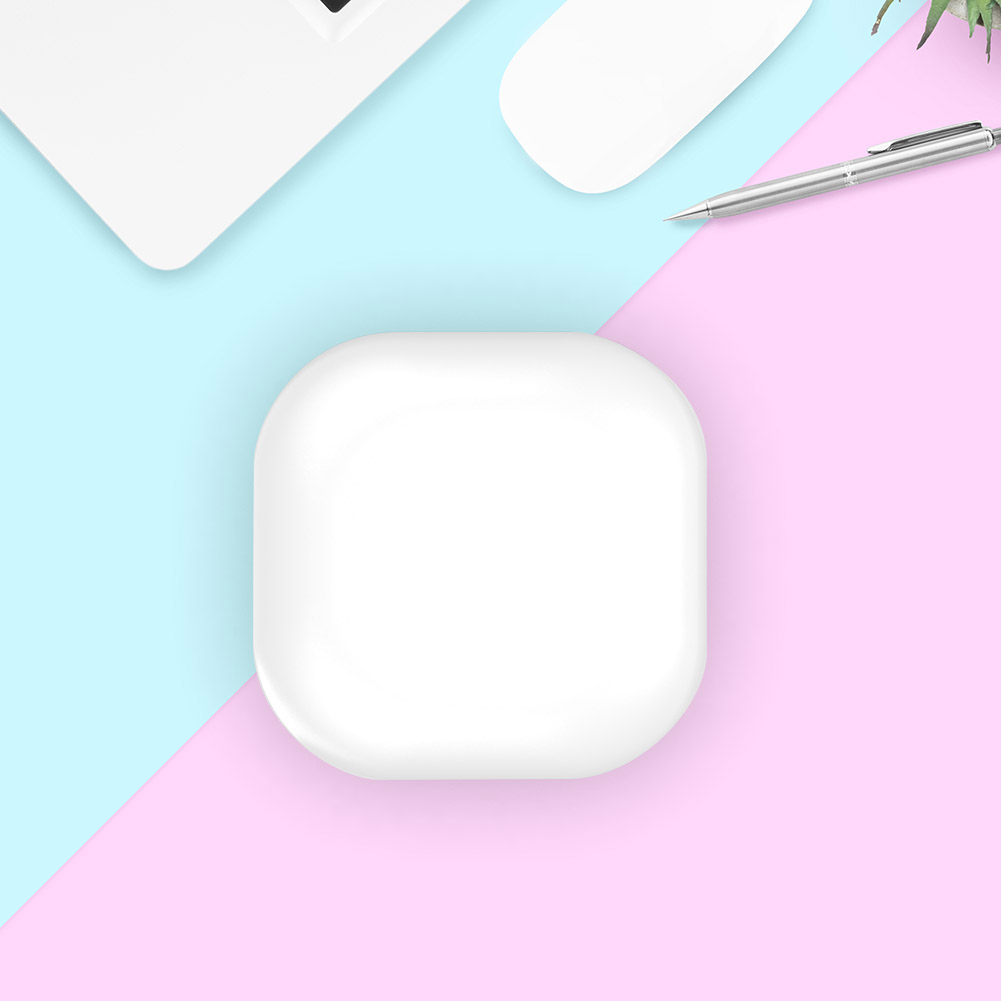 Replacement Wireless Earphone Charging Box for Samsung Galaxy Buds 2 SM-177 Earbuds Charger Case Cradle White