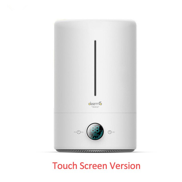 Deerma 5L Air Humidifier Large-Scale Aromatherapy Machine Ultrasonic Atomizing Humidifier Office Home 35DB Mute Humidifier: Touch Screen Version