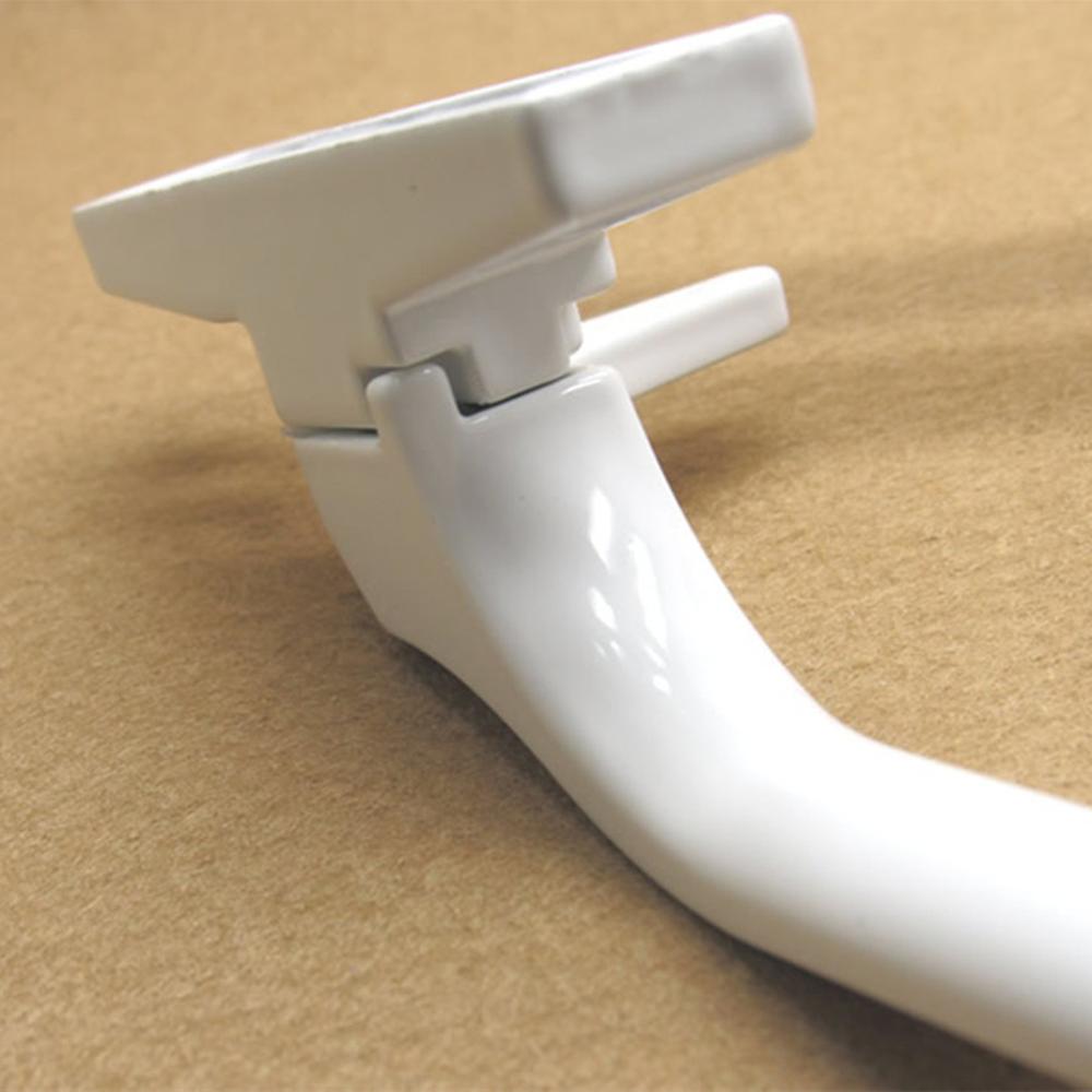 Thickened plastic steel push open door and window handle window handle old lock buckle door and window seven characters handle