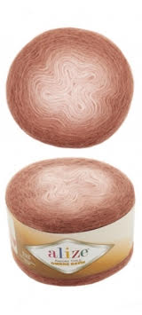 Alize Angora Goud Ombre Matik Garen 150 Gr-825 Mt 20% Wol-80% Acryl Breien Haak Breinaalden Vest-beanie-Trui: 7302