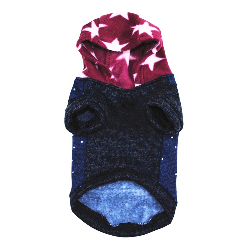 Dog Hoodie Pet Dog Clothes Letter Printed Jacket Cotton Warm Clothes for Small Dogs Chihuahua Pug Bulldog Clothing c