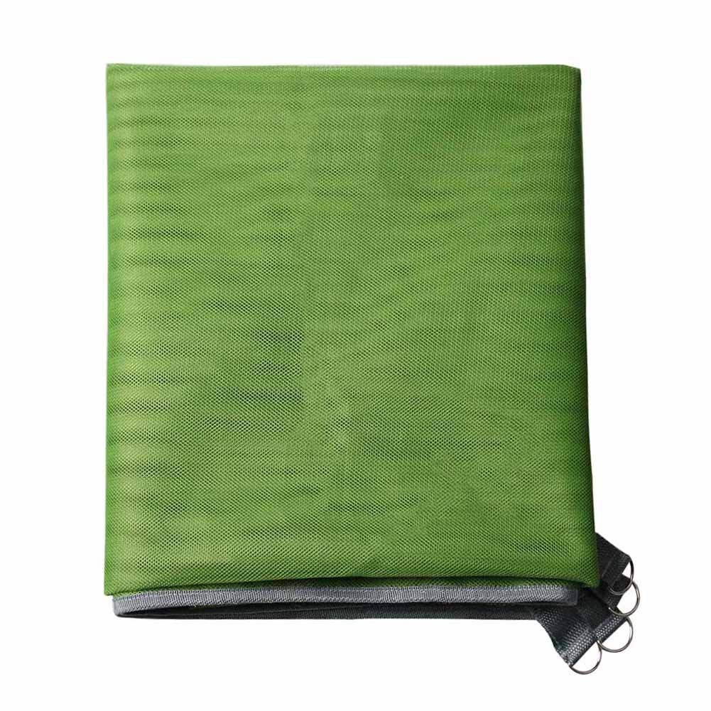 Udendørs campingmåtte strandmåtte udendørs rejse magisk sandmåtte strand picnic camping vandtæt madras tæppe folde strandmåtte: Lysegrøn / 1.5 mx 2m