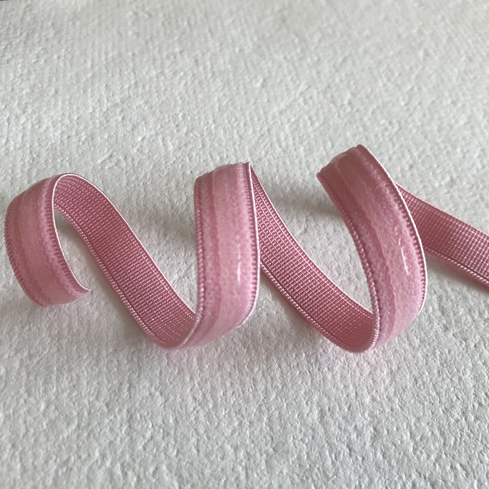 Banda elástica antideslizante de silicona transparente de 2 metros y 10mm, correa de ropa interior de Color, correas de encaje elásticas de goma, Material de cinturón DIY: Opaco