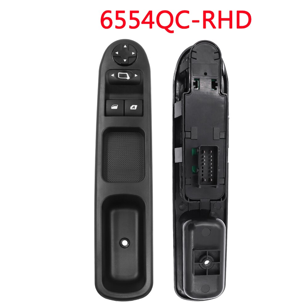 Voor Peugeot 207 307 407 Voor Citroen C3 C4 Picasso Elektrische Power Window Schakelaar 6554KT 6554QC 6490EH 6490HQ 6554QF 6554QG: 6554QC-RHD