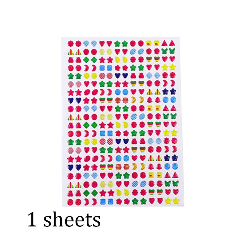Adesivos coloridos para crianças, presentes de aniversário para meninas, laser 3d, unicórnio brilhante, animal, doces, scrapbook, decoração, material escolar: Verde exército