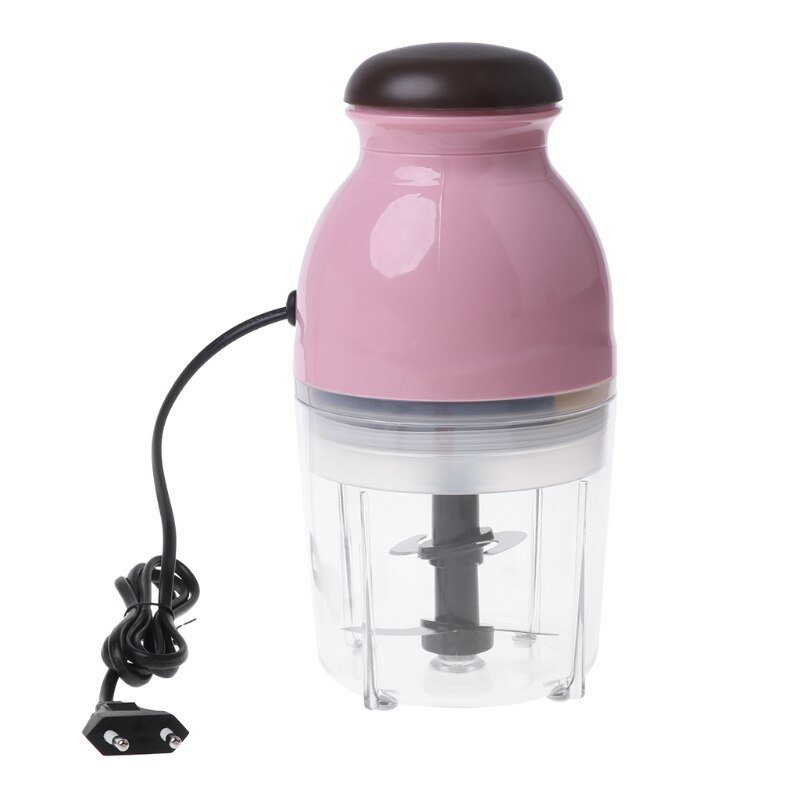 Mini picadora de carne eléctrica, procesador de alimentos, licuadora de frutas y verduras, picadora, 600ml, Mar28