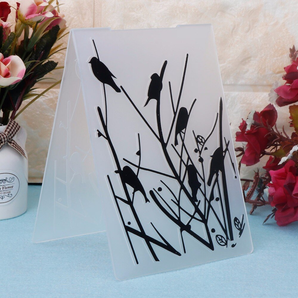 Plastic Embossing Folder Template For DIY Scrapboo... – Grandado