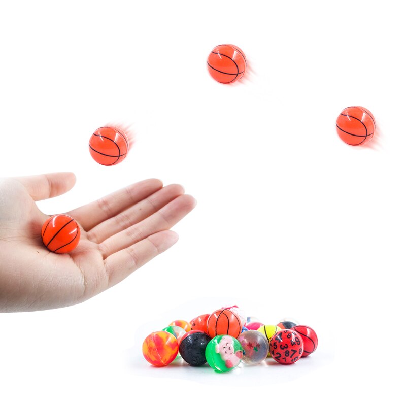 20 kpl/setti pieni kumipallo pomppiva pallo antistressilelut lapsille hyppypallo ulkopelit lasten kylpylelut halkaisija 2.5cm