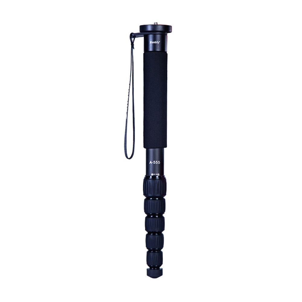 Cadiso Manbily A-555 160cm 63inch Aluminum Travel Monopod Mini Tripod Unipod Stick Ball head M2 Base for DSLR Camera: A555 only