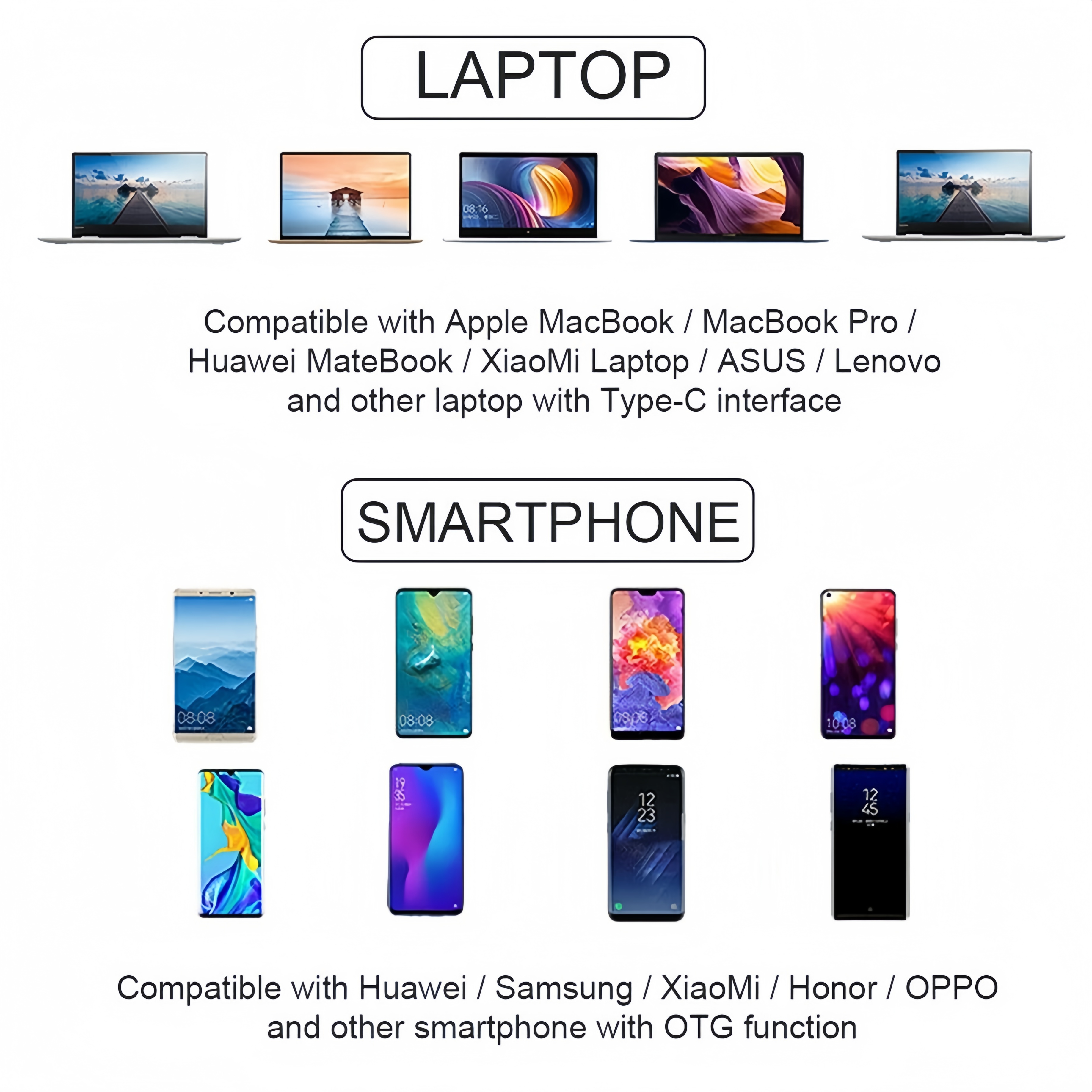 5-portowa stacja dokująca USB C typu C do HDMI 4K/RJ45 100M Rozdzielacz USB 3.0 5 Gb/s Szybki adapter USB C HUB do laptopa Macbook