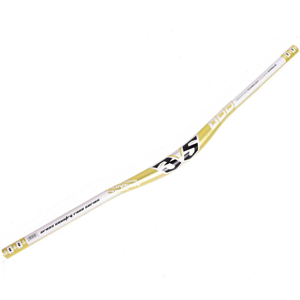 35mm AM/DH/FR Mountain Bike MTB Bicycle Handlebar Riser Bend Handle Bar 800mm: GN