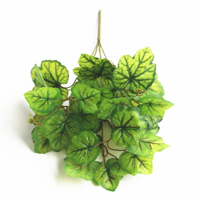 Christmas Artificial Leaf Faux Leaf Artificial Plant Leaves Home Garden Decoration Accessories Photography Decorative