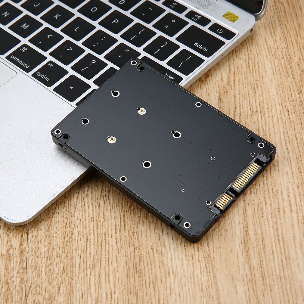 Draagbare Mini Hdd Efficiënte En Snelle Mini 2.5 Inch Msata Ssd 22 Pin Sata Ssd Adapter Box Externe Hdd mobiele Doos