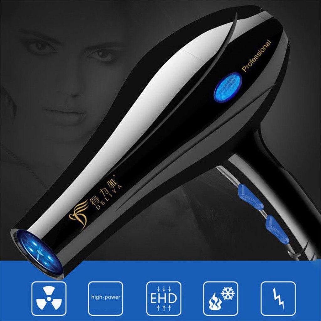 Hair Dryer Strong Wind Salon Dryer Air Brush&cold Air Wind Blower Dry Electric Hair Dryer 2000w Hair Dryers