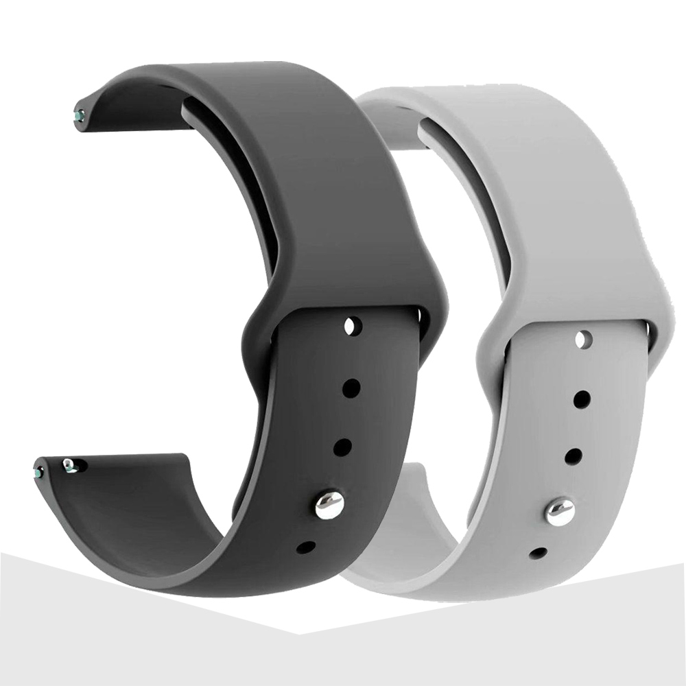 Correa de silicona de 20mm y 22mm para pulsera Garmin Vivoactive 3 4 5 Forerunner 645 245 255 55 pulsera Garmin Venu/3/2/SQ/2 Plus