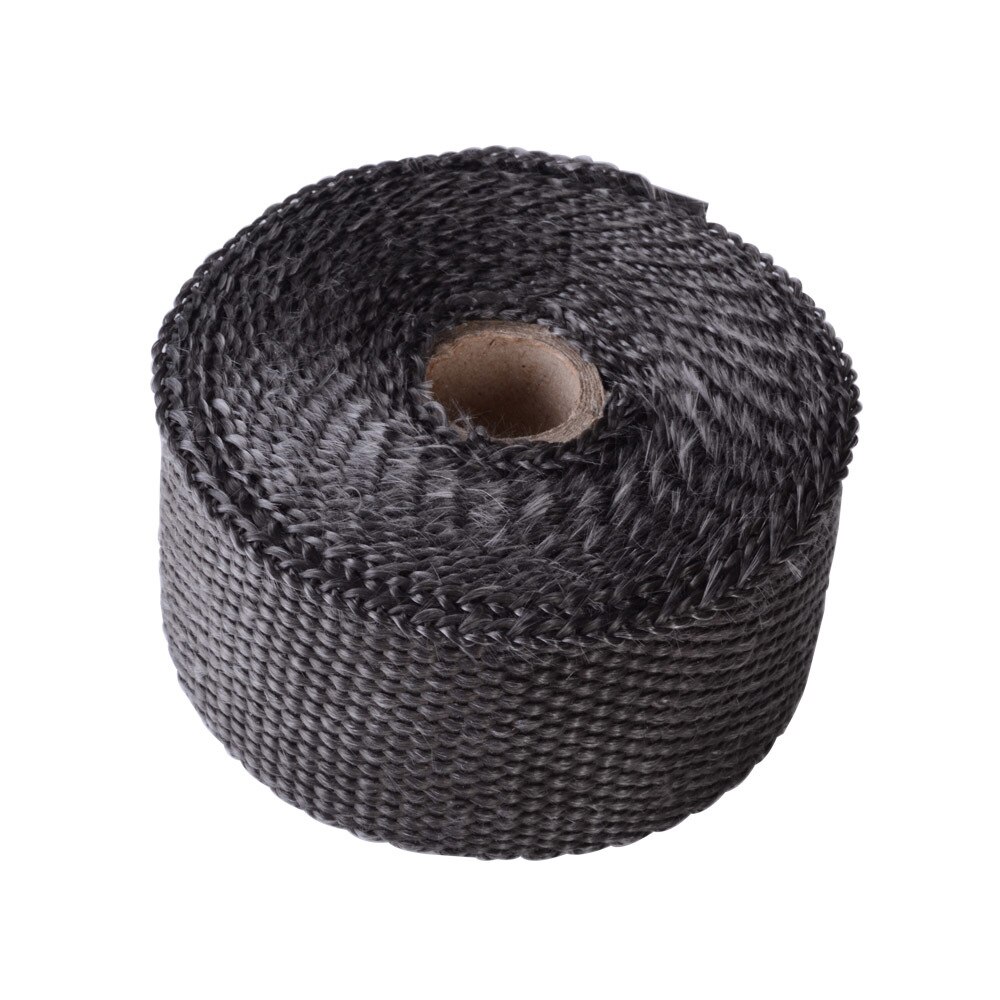 5m Exhaust Insulating Warp Heat Fiberglass Header Wrap Thermal Wrap Tape Downpipe 4 Stainless Steel Ties For Car Motorcycle