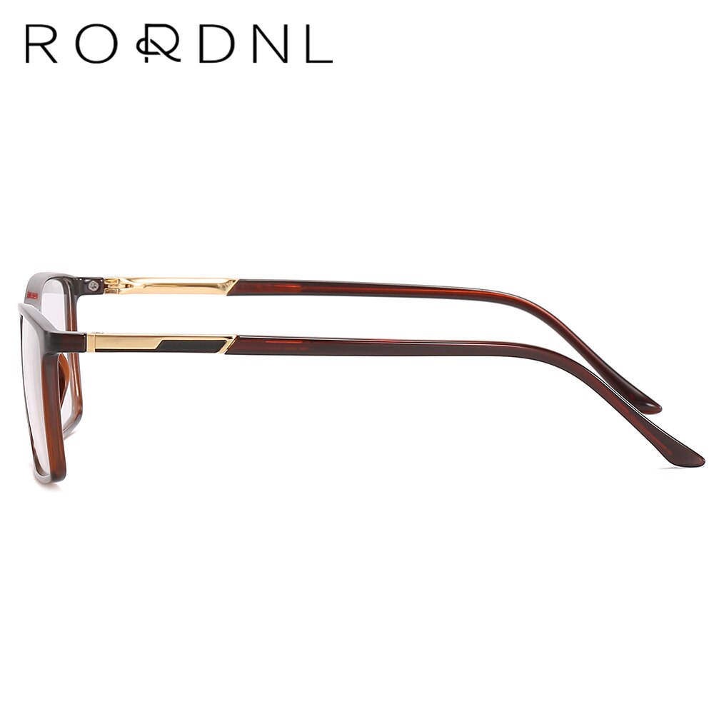 Montura de gafas graduadas para miopía para hombre, lentes ópticas de estilo de negocios, TR90, marco rectangular,