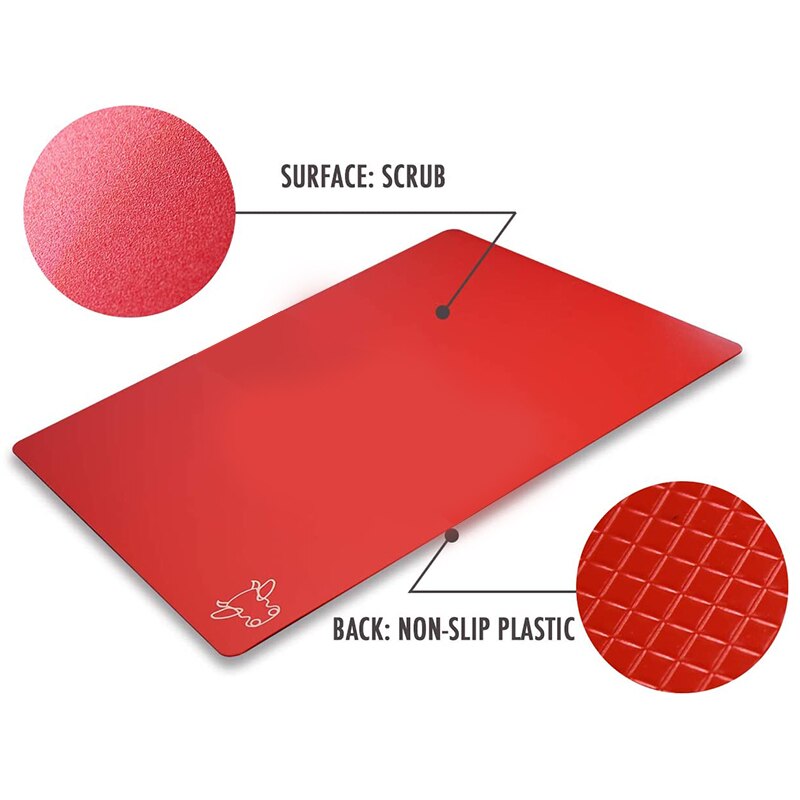 Snijplank Matten Flexibele Plastic Gekleurde Matten Met Voedsel Pictogrammen, Anti-Slip Terug En Vaatwasmachinebestendig, set Van 4