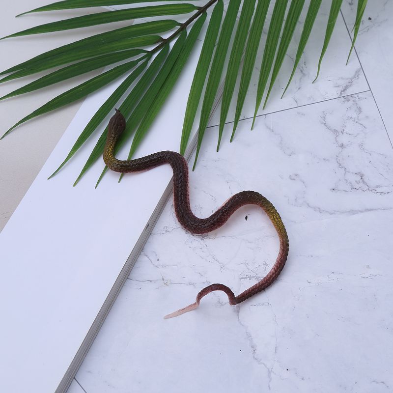 Novelty Trick Toys Simulation Snake Whimsy Rubber Small Snakes