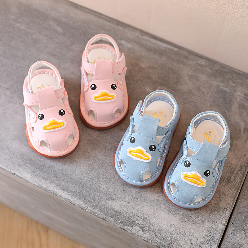 Estate neonate ragazzi sandali neonati primi camminatori fondo morbido bambino in pelle scarpe Casual anticollisione SXJ062