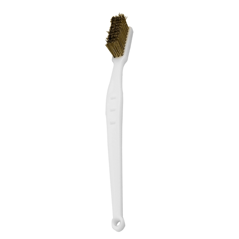 Bristle Brush Hard Bristle Brush Cleaning for Polishing Collectible Items: Red