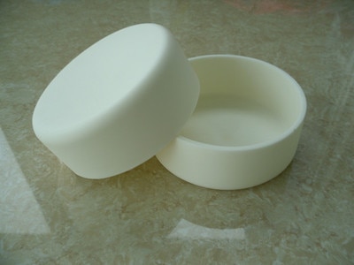 Circular dia75x27mm 99.5% Al2O3 High Purity alumina corundum crucible / Al2O3 ceramic crucible / Sintered crucible