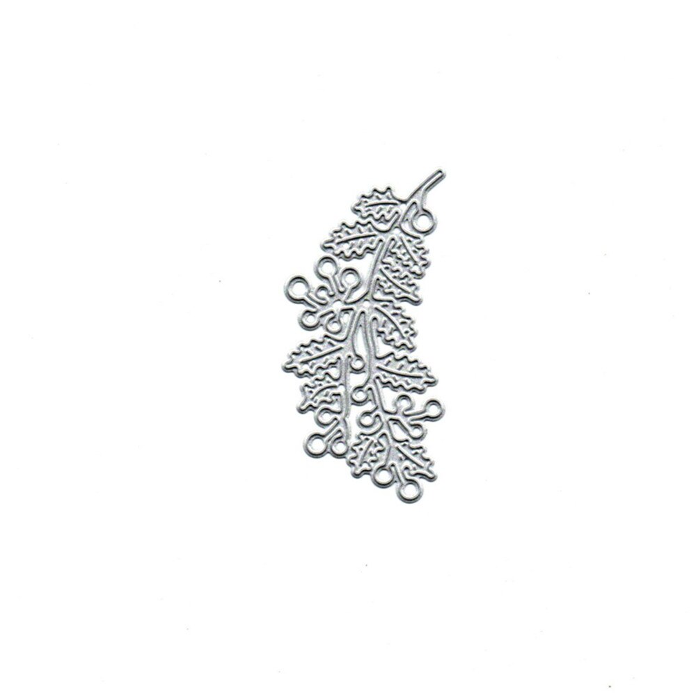 Metal Die Cutting Dies - Tree, Leaf, Grass, Mushrooms Set For Scrapbooking & Card Making