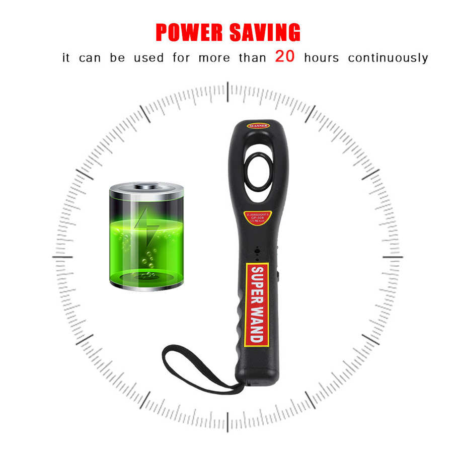 Highly Sensitive HandHeld Metal Detector Gold Metal Finder For