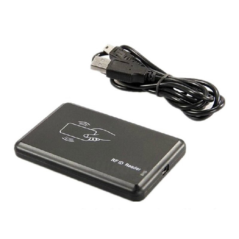 125 Khz Rfid Id Card Reader &amp; Writer/Copier/Programmeur + Gratis Herschrijfbare Id Kaart/Keyfob Copy iso EM4100 EM4102 Proximity T5577