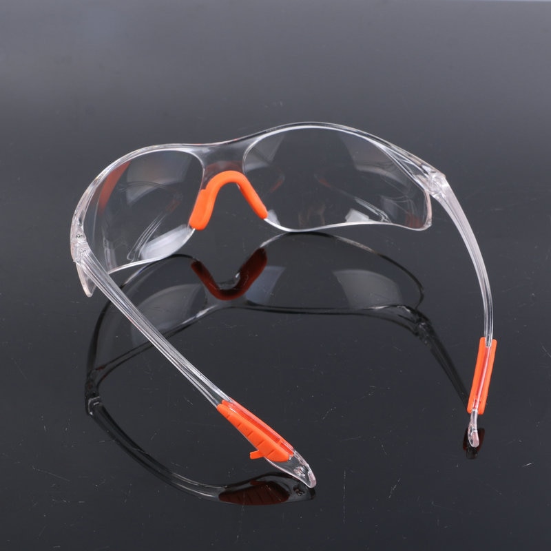Gafas protectoras de seguridad para el trabajo en laboratorio, Material de PC, gafas antiimpacto a prueba de viento y polvo, gafas transparentes de seguridad para conducción