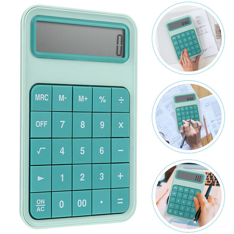 1pc Large Screen Electronic Calculator Office Stationery Practical Calculator
