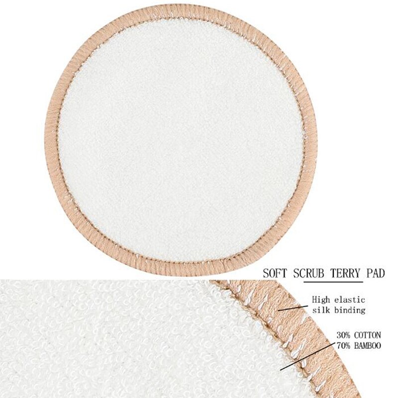 1Pcs Double Sided Makeup Sponge Soft Fiber Lazy Makeup Remover Puff Easy to Use Facial Wash Puff Beauty Make Up Remover Tools: YL