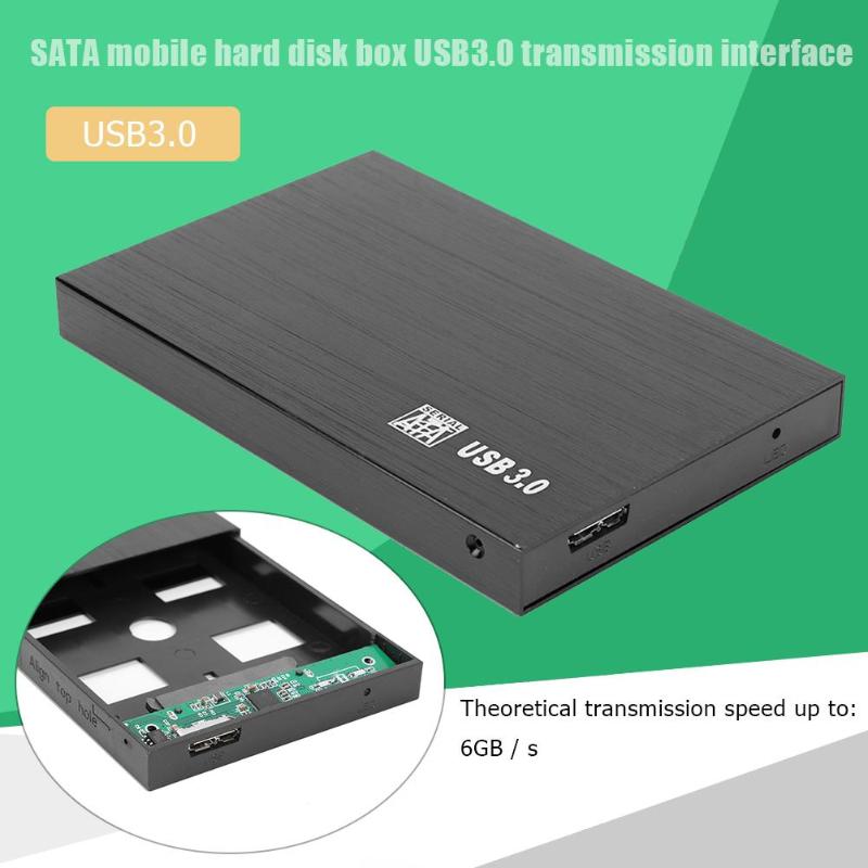 2.5 tommer harddisk kabinet sata usb 3.0 hdd box ekstern harddisk kabinet