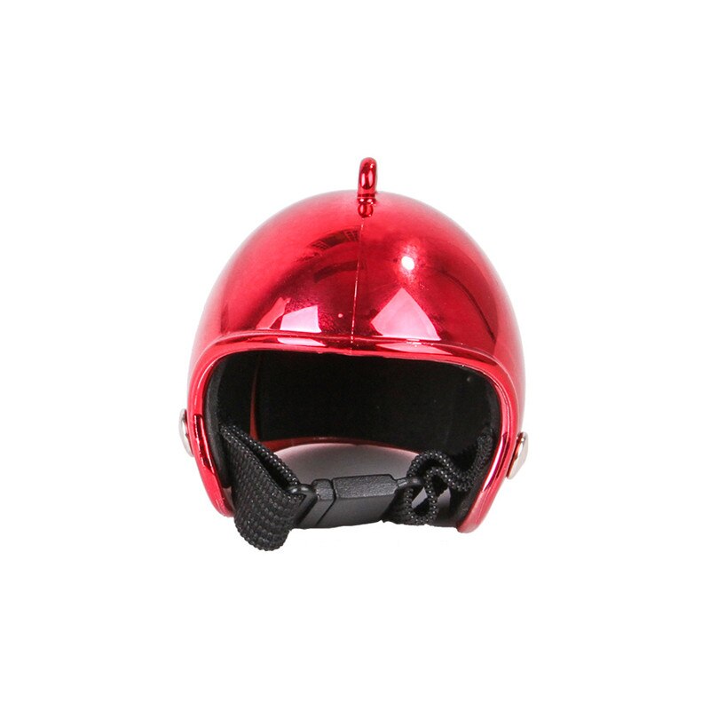 Cute Chicken Hat Chicken Helmet Protection Head Small Pet Hard Hat Bird Cap Headgear For Chicken Duck And Other Poultry: red