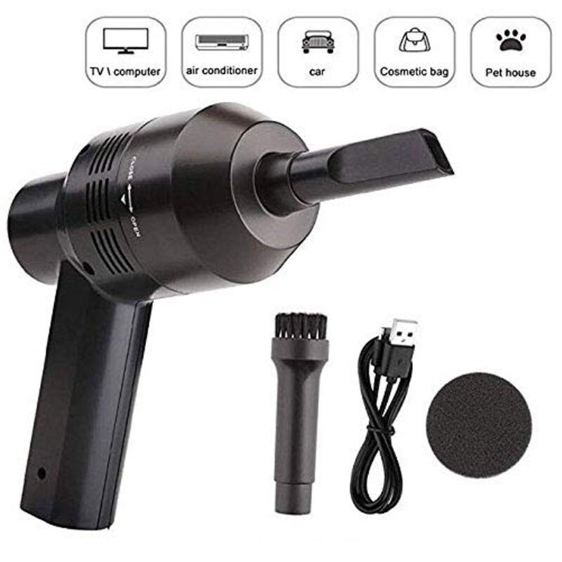 Cordless Air Duster for Computer Cleaning USB Rechargeable Blower for Computer, Keyboard and Electronics Clean for Computer