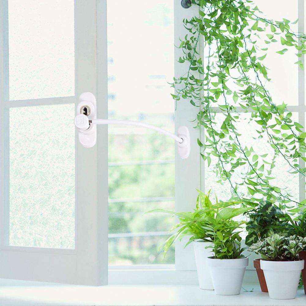 Window Security Restrictor Safety Door Limiter Prevent Little Chidren from Potential Danger of Falling Window and Opening Door