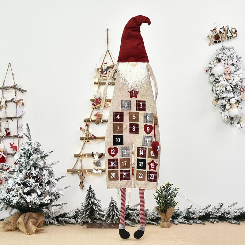 neueste Weihnachten Advent Kalender Countdown-Kalender Weihnachten für Kind Festival Planung Liefert Hause Büro Hängen Dekor