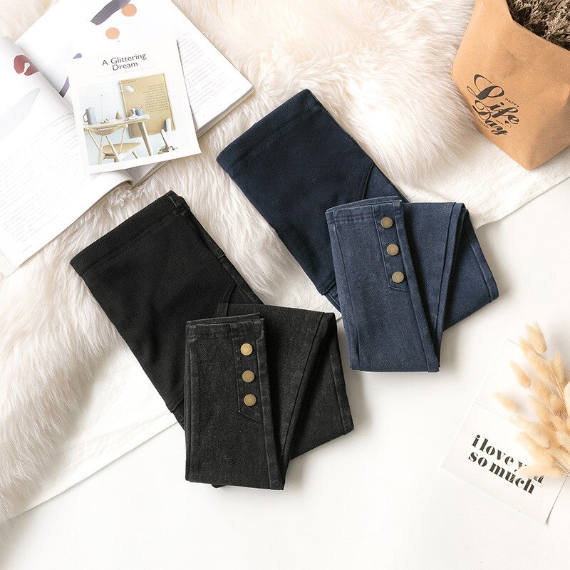 Lente Gravidas Verpleging Broek Stretch Denim Moederschap Jeans Voor Zwangere Vrouwen Broek Skinny Knop Zwangerschap Jeans Broek