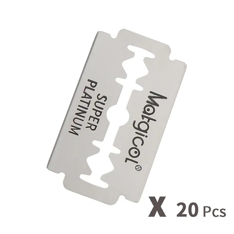 10-100pcs razor blades double-edged blades, manual old-fashioned razor shaving and facial hair removal razor manual razor blades