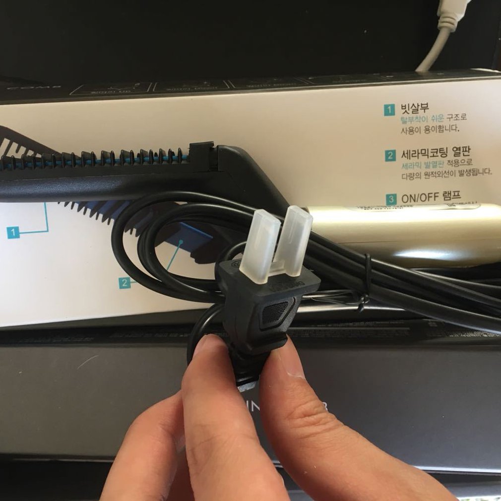 Multi-Functional Men'S Style Comb Fluffy Volume Straight-Type Multi-Purpose Comb Personal Care Shun Hair Comb