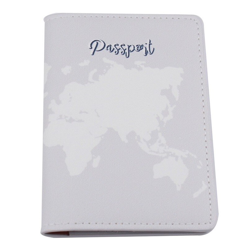 2022 Cover Travel Passport Cover Card Case Vrouwen Mannen Reizen Creditcardhouder Reizen Id &amp; Document Paspoorthouder: Grey01-A