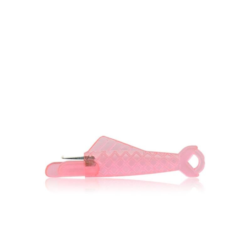 Quick Needle Threader Sewing Machine 1/3/5 Pcs Needle Threader Needle Changer Stitch Insertion Tool Threader Sewing Accessories: 1PC pink