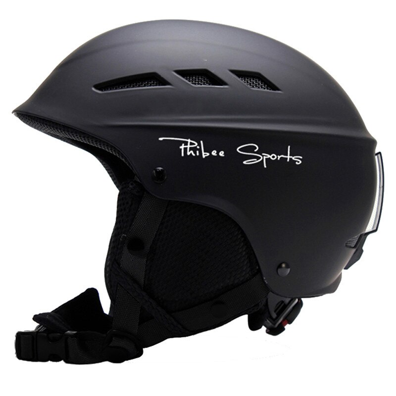 Ski snowboard helm mannen vrouwen kind schaatsen snowboarden skiën sport integraal gevormde helm voor kinderen jongen meisje: Zilver / S(50-56cm)