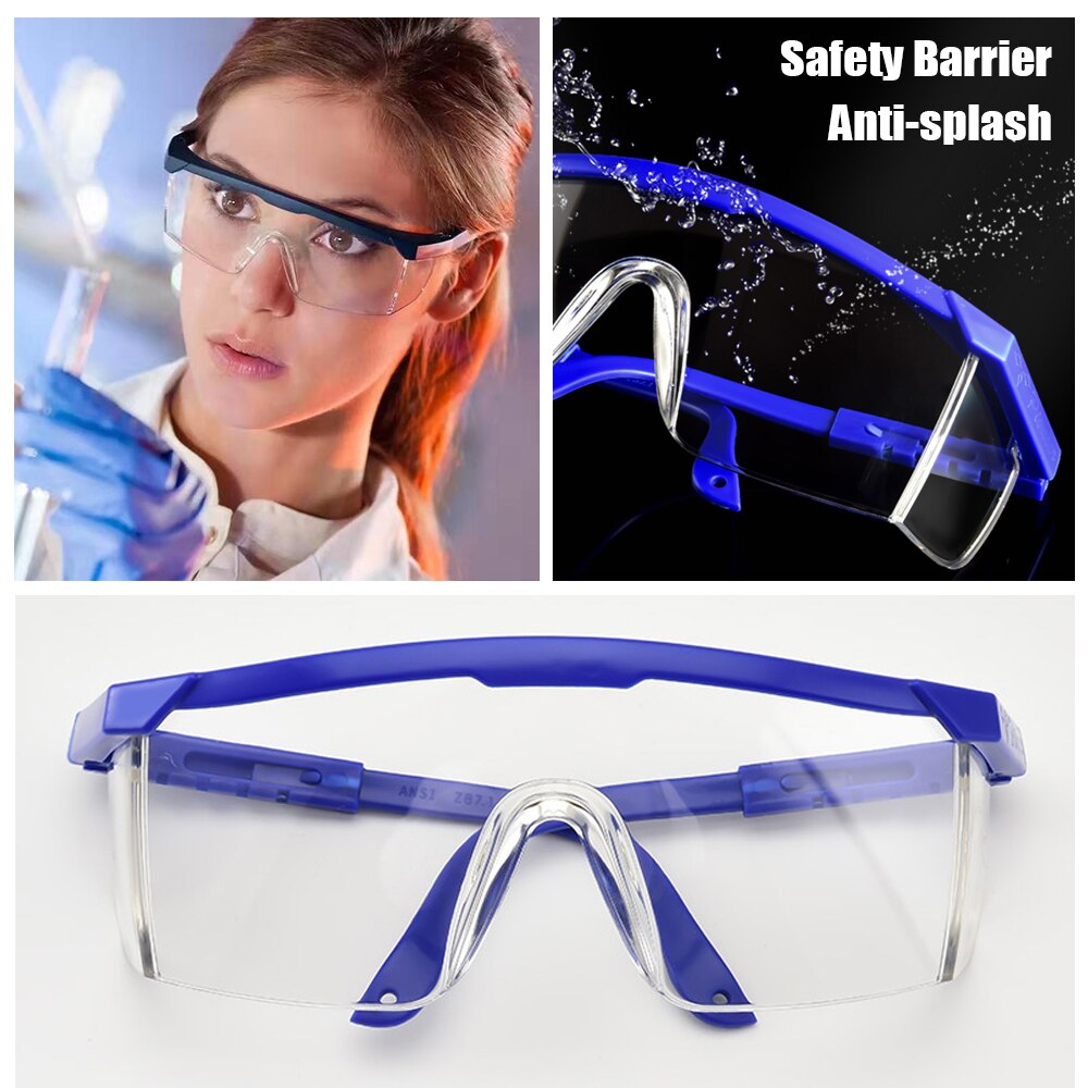 Safety Goggles Protective Equipment Standard Anti-fog Anti-splash Impact Resistant Dust-Proof Wind-Proof Protective Glasses